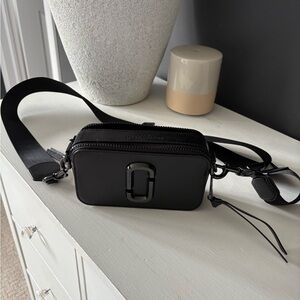 Marc Jacobs Snapshot DTM Black Crossbody Bag